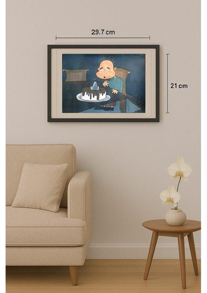 Naeimeh Nikooray 29X21CM Orijinal Karikatür Tablo fiyatları