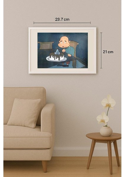 Naeimeh Nikooray 29X21CM Orijinal Karikatür Tablo indirimleri