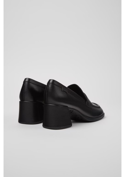 Kadın Kora Deri Makosen - Siyah fiyatları