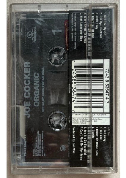 Joe Cocker Organic Kaset (Orijinal Dönem Baskı Kaset) fiyatları