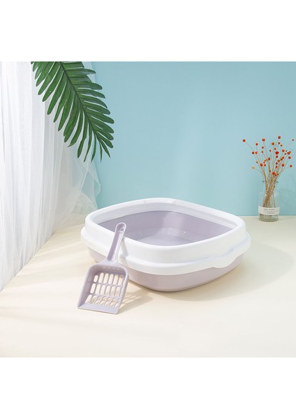 Yarı Kapalı Plastik Kedi Kum Kabı indirimleri