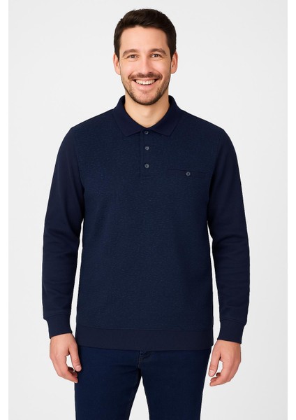 Regular Fit Polo Yaka Selanik Kazak - 7460