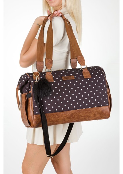 Bondit Hafif Kumaş Alaçatı Modeli Anne Bebek Çantası Bebek Bakım Çantası fırsatları