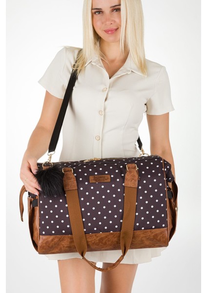 Bondit Hafif Kumaş Alaçatı Modeli Anne Bebek Çantası Bebek Bakım Çantası indirimleri