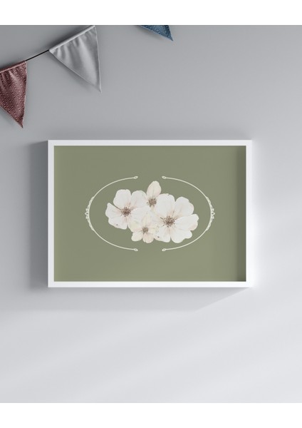 Vintage Papatyalar Yatay Dijital Baskı Poster (Çerçevesiz) fiyatları