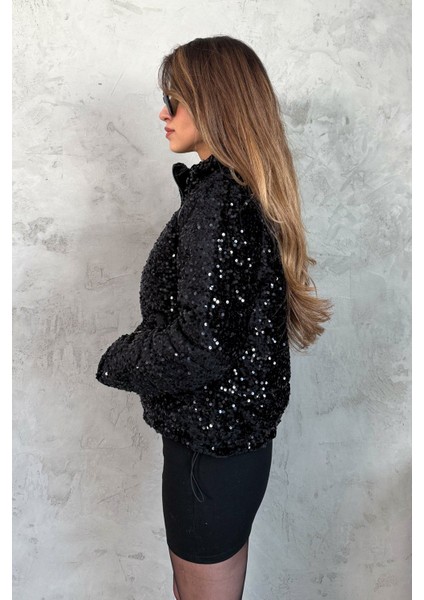 Kadın Pullu Mont 99544 modelleri