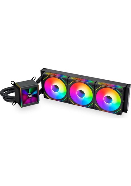 Lıan Lı Galahad Iı LCD Sl-Infınıty 360MM LGA1700/1851P/AM5 Soket Siyah Işlemci Sıvı Soğutucu G89.GA2ALCD36INB.00 fiyatları