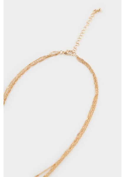 Kadın İnci Detaylı Gold Kolye F7707AXNS modelleri