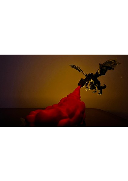 Ateş Püskürten Ejderha Figür-Lambader fiyatları