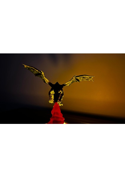 Ateş Püskürten Ejderha Figür-Lambader modelleri