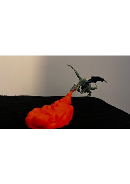 Ateş Püskürten Ejderha Figür-Lambader fırsatları