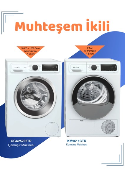 2'li Avantajlı Set ( CGA25202TR - KM9611CTR )