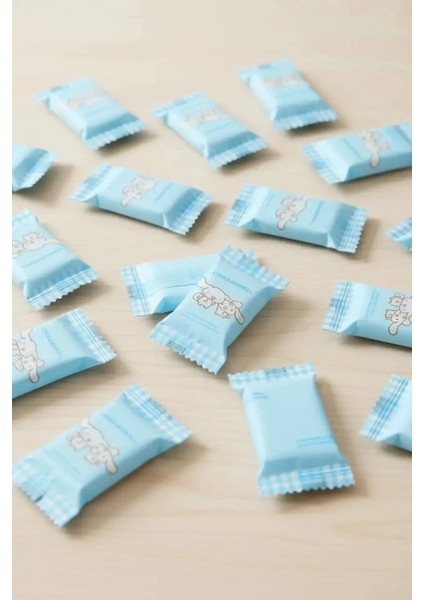 Sanrio Lisanslı Cinnamoroll Sıkıştırılmış Havlu (25 Adet)