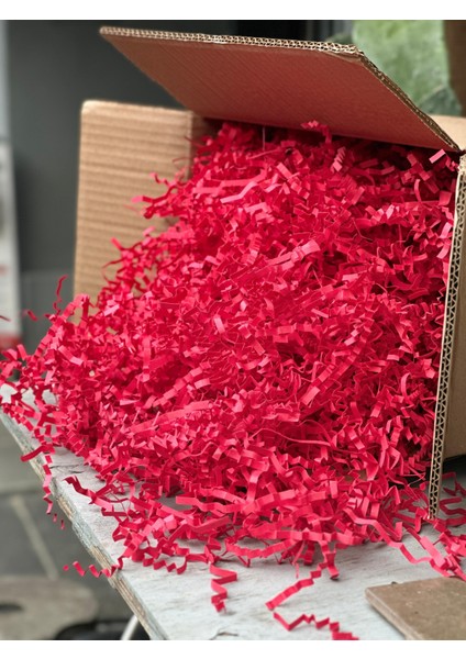 Nar Çiçeği Kırpık Kağıt 500 gr | Z Zigzag Kutu Dolgu ve Süsleme Kağıdı | Hediye Kutusu Için fiyatları