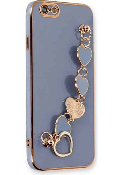 iPhone 6 Kılıf Esila Silikon - Gri (K95)