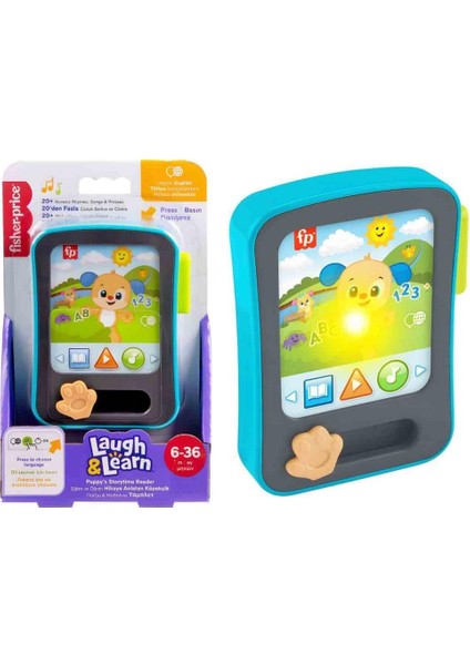 Fisher Price Eğlen ve Öğren Hikaye Anlatan Köpekçik JGX02