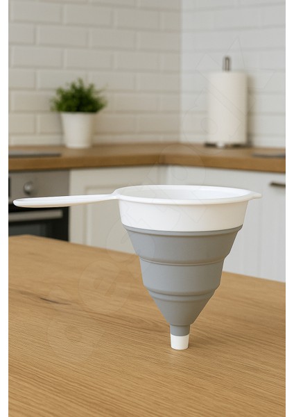 Yer Kaplamaz Katlanır Huni - Şişe Kavanoz Bidon Hunisi - Katlanabilir Akordiyon Huni - Silikon Huni fiyatları