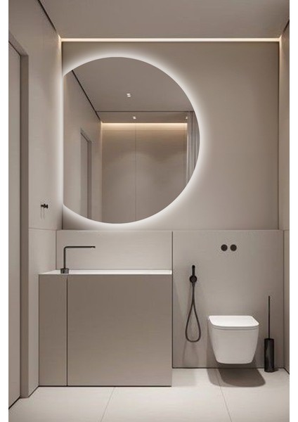 Premium LED Işıklı Şık ve Zarif Ayna Modern Tasarım Duvar Aynası Banyo Aynası fiyatları