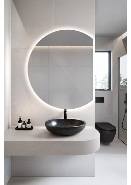 Premium LED Işıklı Şık ve Zarif Ayna Modern Tasarım Duvar Aynası Banyo Aynası modelleri