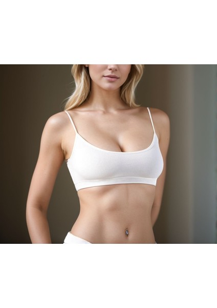 Kadın Giyim Pamuklu & Elastan 6 Adet Pedli Ip Askılı Büstiyer LL.K64.O29.001 fiyatları