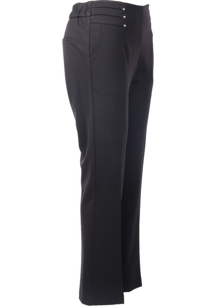 Boncuk Detaylı Ispanyol Paça Pantolon Ekol