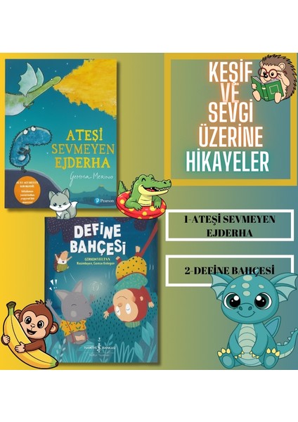 Keşif ve Sevgi Masalları Kitap Seti