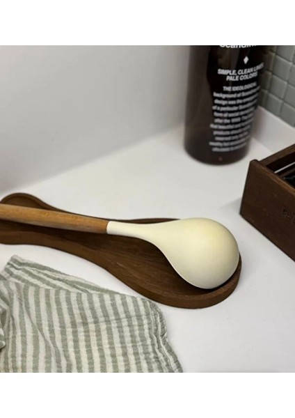 Ahşap Kirli Kaşık Altlığı