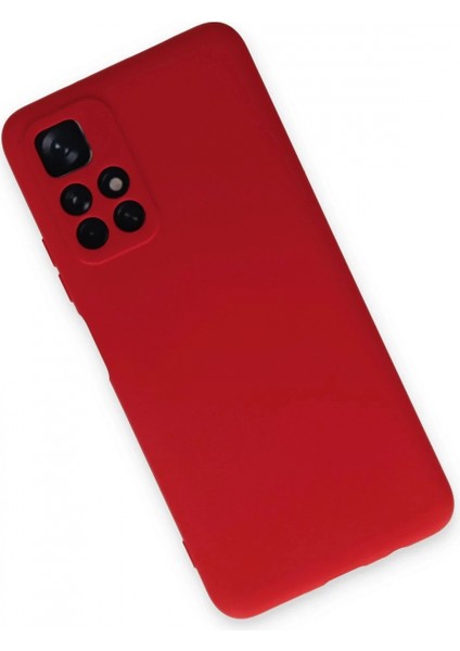Xiaomi Redmi Note 11T Kılıf Nano Içi Kadife Silikon - Kırmızı (K95) modelleri