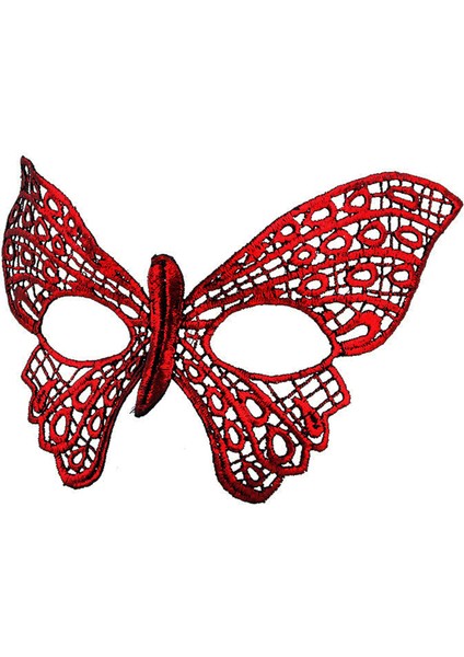 Kırmızı Dantel Masquerade Maskesi 7 No (5067) modelleri