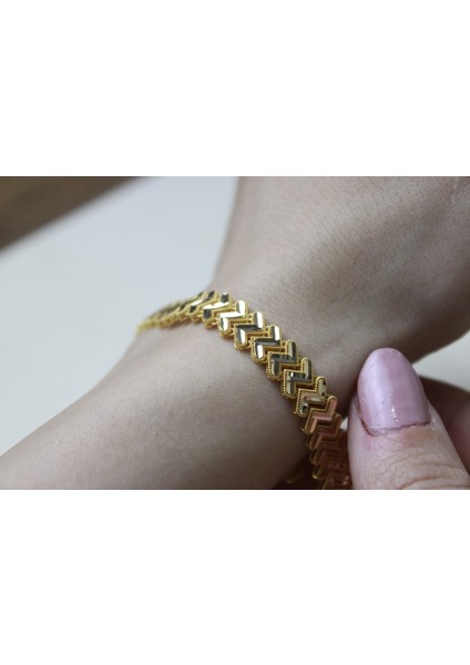 14 Ayar 7.75 Gram Spor Altın Bileklik modelleri