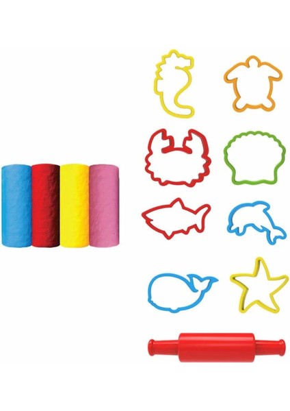 Bfs 03684 Art Craft Deniz Hayvanları Hamur Set 200 gr fırsatları