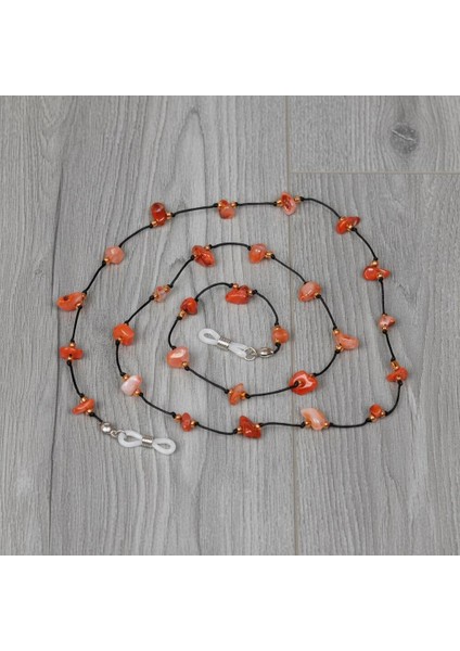 Akik Taşlı Gözlük Askısı – Doğal Taş Gözlük Ipi indirimleri