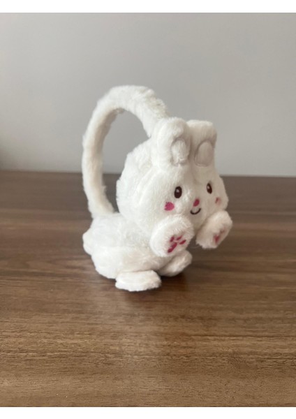 Kadın/kız Çocuk Tavşan Figürlü Soft Peluş Kışlık Kulaklık fırsatları