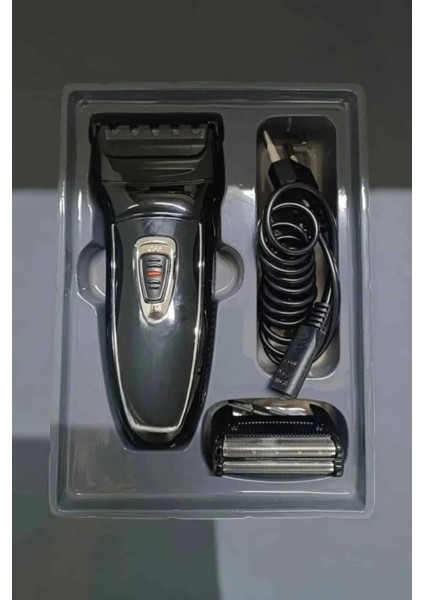 Şarjlı Paslanmaz Çelik Bıçaklı ve Kablosuz Saç Sakal Tıraş Makinesi fırsatları
