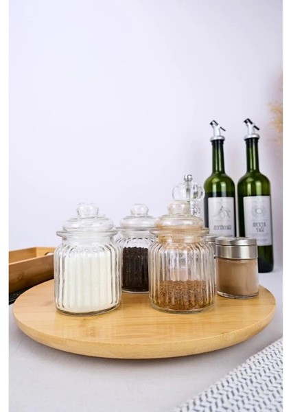 Döner Standlı Doğal Bambu Sunum Tahtası – Pizza, Kek, Pasta, Kahvaltı ve Kurabiye Için indirimleri