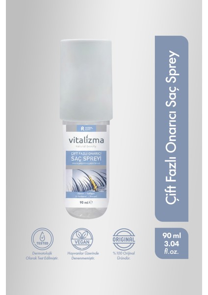 Çift Fazlı Onarıcı Saç Spreyi