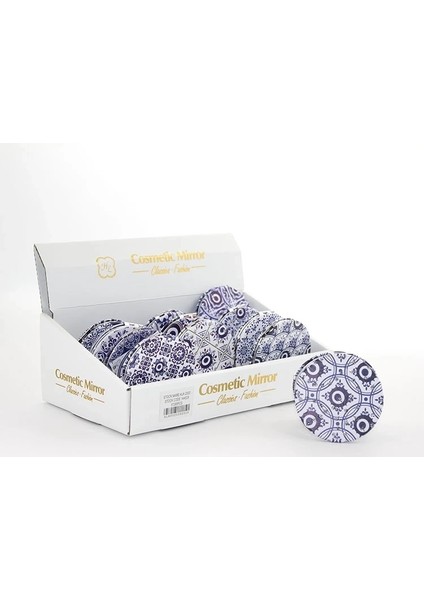 Buğz Taşlı Nazar Boncuklu El Aynası Ince ALK2500