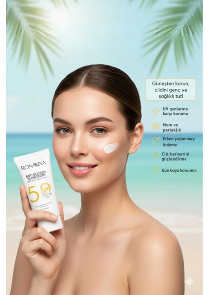 Güneş Kremi - Leke Karşıtı, Yüksek Korumalı SPF50 , Aydınlatıcı, Tüm Cilt Tipleri Için - 50ML modelleri