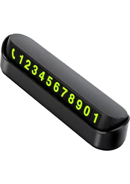 Tüm Araçlara Uyumlu Araç Park Telefon Numaratörü Açılır Kapanabilir Fosforlu Parkmatik Cn