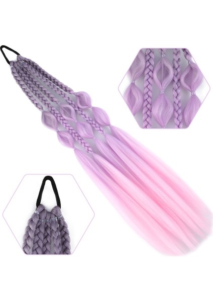 Bn ve Düz Salaş Örgülü Lastikli At Kuyruğu / ACM06 fiyatları