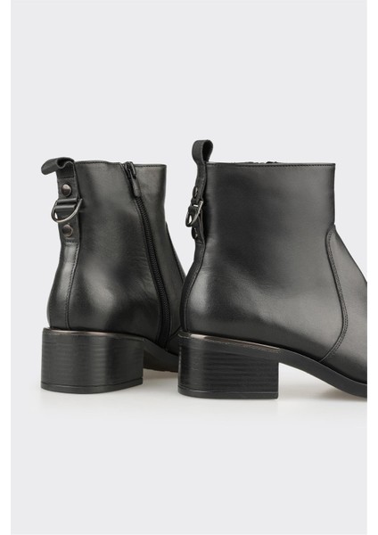 Siyah Deri Kadın Günlük Bot fırsatları