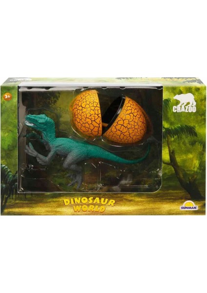 2695 Dinozor ve Yavrusu Oyun Seti -Sunman