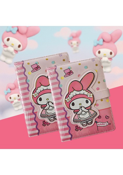 My Melody 3D Mıknatıs Kapaklı Pembe Defter – Disney Temalı Tatlı ve Kawaii Tasarım fiyatları