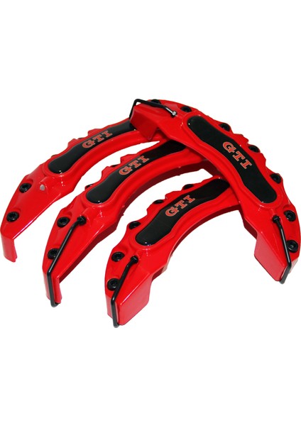 Kırmızı Gtı (Kırmızı) 4'lü Kaliper Seti Yapıştırma Logolu fırsatları