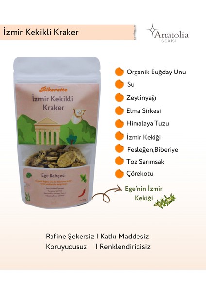 Izmir Kekikli Kraker 150 gr fiyatları