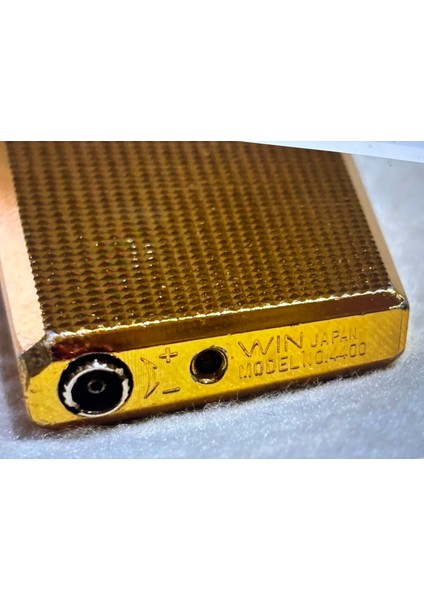 Wın Japon Antika Gazlı Çakmak - Sorunsuz Çalışır Durumda