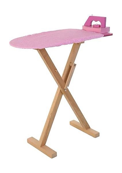 Ahşap Oyuncak Ütü Masası ve Tezgahlı Tamir Aletleri Seti Anaokulu İlgi Oyuncakları Evcilik Oyunu modelleri