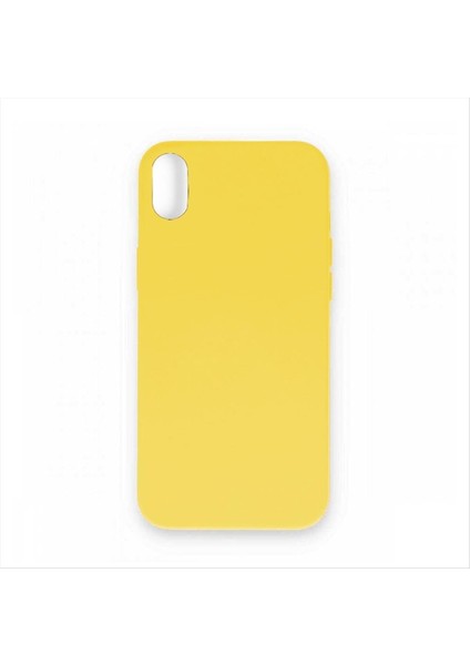 iPhone Xr Kadife Kaplı Lüx Lansman Silikon Kılıf