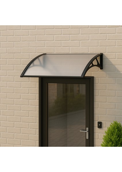 Cosmos Kapı Pencere Üstü Pratik Sundurma 105X120 - Şeffaf