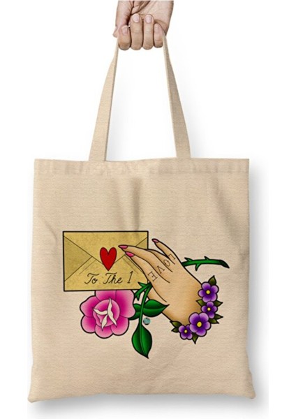 Taylor Swift Singer Bez Çanta Uzun Saplı Alışveriş Çantası Plaj Çantası